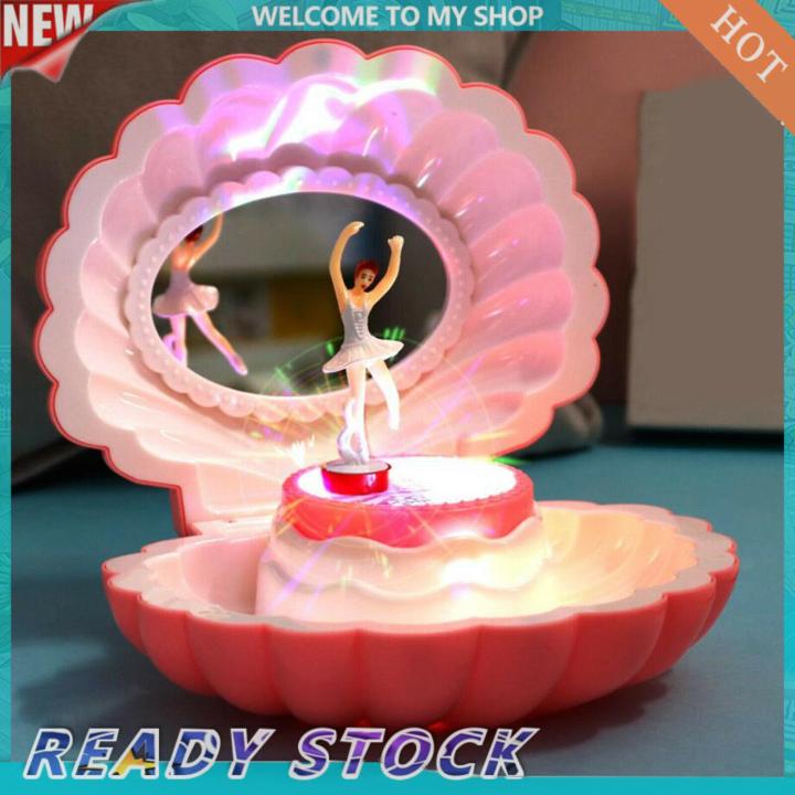 susta-shell-shape-ballet-girl-music-box-with-light-led-classic-retro-melody-music-box