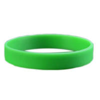 Fashion Silicone Rubber Elasticity Wristband Wrist Band Cuff Bracelet Bangle