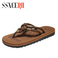 2021 New Summer Beach Shoes Cool Flip Flops Men High Quality Soft Beach Slippers Fashion Man Indoor Shoes Mules Zapatos Hombre