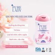 Dung dịch vệ sinh thảo dược Pure Lady 200ml