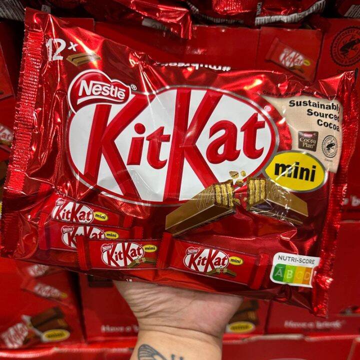hot Nestle Kitkat Mini Chocolate 200g 12pcs Kitkat 2 Fingers Imported