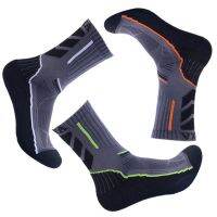 Sports Cycling Socks Men Men Outdoor Racing Climbing Socks Middle Thickened Breathable Fitness Socks Quick-Drying Stock