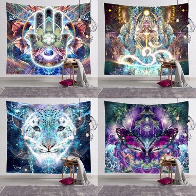 Boho Decoration Home Decor Wall Decor Aesthetic Room Decor India Mandala Wall Tapestry Decoration Mural Tapiz Tapisserie Gobelin