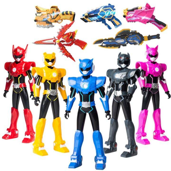 Genuine Mini Force Toys X Super Dino Power Transformation Robot Action ...