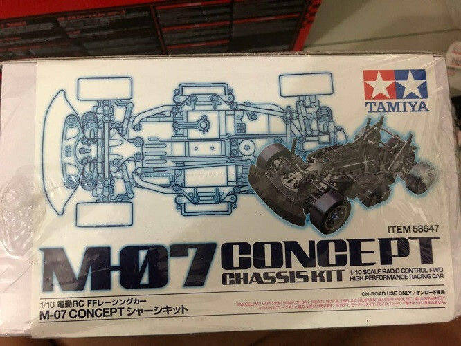 TAMIYA 58647 M-07 Concept Chassis Kit M07/M-CHASSIS KIT/ MINI 1/10