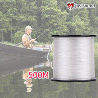 【ราคาถูกสุด】Fish Line 1 ชิ้น 500 เมตร PE ถัก 4 Strands ตกปลาแข็งแรงมากหลายเส้นปลาเชือกเดินป่าสีขาว