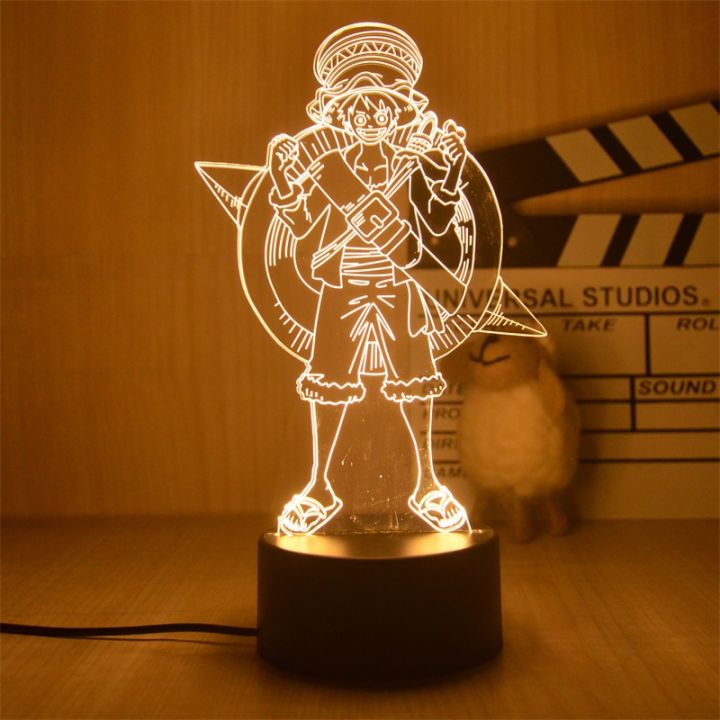 monkey-d-luffy-รูป3d-led-night-light-roronoa-zoro-รูปของเล่นโคมไฟตั้งโต๊ะตกแต่งบ้านวันเกิดของขวัญ