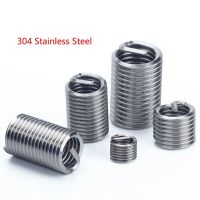 5-50Pcs M2-M16 304 Stainless Steel Thread Perbaikan Masukkan Kawat Sekrup Lengan Helicoil Pengikat Aksesoris untuk Peralatan Perbaikan alat