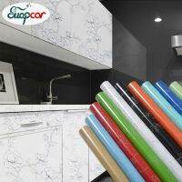 Self-Adhesive Cabinet Renovation Wallpaper Desktop Wardrobe Furniture Waterproof Film Kitchen Oilproof Laser Flower Wall Sticker