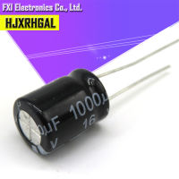 10ชิ้น16V1000UF 10*13มิลลิเมตร1000ยูเอฟ16โวลต์10*13ตัวเก็บประจุด้วยไฟฟ้าใหม่เดิม