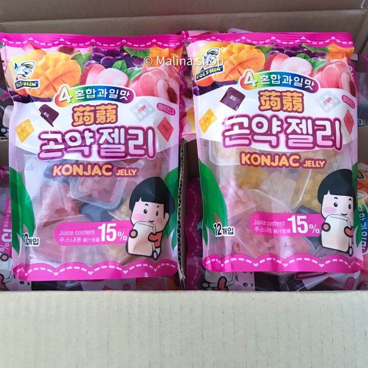 เยลลี่ญี่ปุ่น-รวมรส-captain-dolphin-konjac-jelly-มี4รสผลไม้ชาติใน1ห่อ-เจลลี่-เยลลี่นำเข้าจากญี่ปุ่น-เยลลี่บุกผลไม้-เยลลี่บุก-ขนมเจลลี่