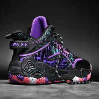 New Mens High-Quality Basketball Shoes Breathable And Comfortable Childrens Sports Shoes Mens Outdoor Basketball Shoes