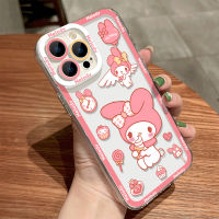 Cartoon Style Soft Phone Case Compatible for IPhone 14 13 11 12 Pro Max 8 7 6S Plus Mini XS XR X Casing Transparent TPU Silicone Shockproof Cover