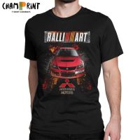 เสื้อยืดผ้าฝ้ายพิมพ์ลายขายดี เสื้อยืดคอกลม ผ้าฝ้าย พิมพ์ลายรถยนต์ Ralliart Evo Ix Jdm สไตล์วินเทจ สําหรับผู้ชาย เสื้อยืดคอกลม