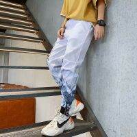 Fashion Printing Jogger Pants Men Casual Trousers unitrousers
