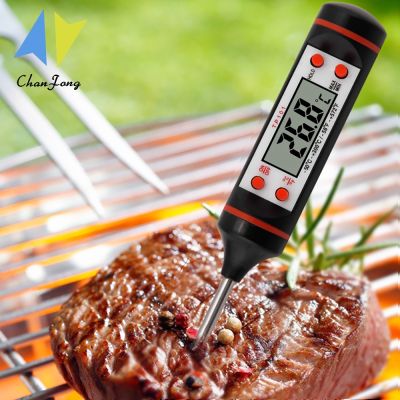 Kitchen Probe Thermometer 304 Stainless Steel Measuring Food Barbecue Milk Soup Oil Thermometer Meter Food thermometer TP101