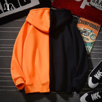 Zipper Sweatshirt Men Hooded Streetwear Hoodies Men 2022 New Hip Hop Oversized Hoodie Men Gym Tracksuits Outwear Patchwork Hoody