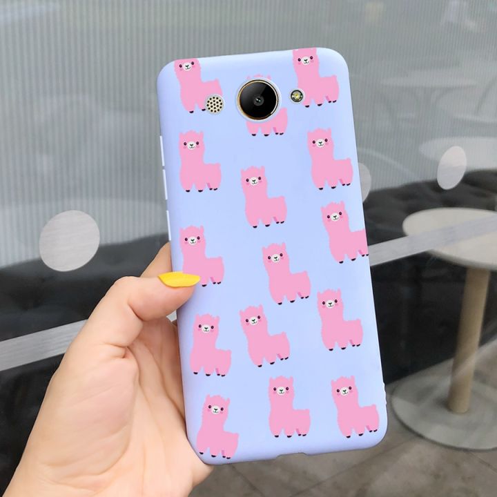 เคสสำหรับ-huawei-y3-2017เคส-huawei-y3-2018เคสด้านฝาหลังซิลิโคนนิ่มพิมพ์ลายเยลลี่เคสโทรศัพท์-huawei-y-3-cro-l22-cro-u00