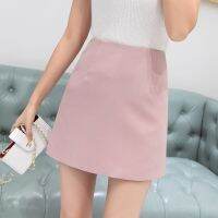 COD DSFERTGERRYYY Cherrys High waist chiffon skirt loose casual hip skirt Joker A-line skirt