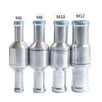 6/8/10/12mm Non-Return One-Way Fuel Check Valve Aluminum Alloy Gasoline for Hose Vacuum Car Automobile Oil Water Pumps