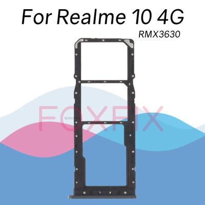 ถาดใส่ซิมการ์ดสำหรับ Realme 10 4G RMX3630รุ่นคู่