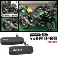 FOR Kawasaki ninja 400 Z400 ninja400 Z 400 2018 2019 2020 2021 2022 2023 Motorcycle accessories Exhaust pipe anti-scald cover