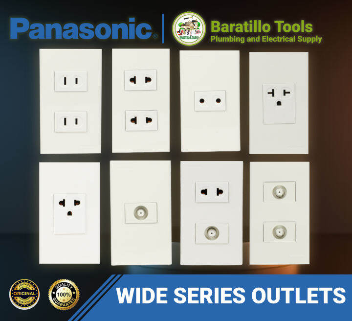 Original Panasonic Outlets Set Wide Series Lazada PH