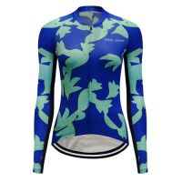 Women Road Bike Long Sleeve Jersey Cycling Clothing Bicycle MTB Shirt Mountain Clothes Retro Jacket Uniform Maillot Downhill BMX