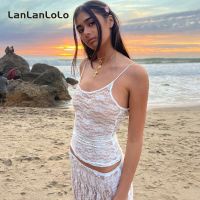 COD SDGREYRTYT SUPER SPECIAL LanLanLoLo Womens 2023 Solid Color Lace See Through Sexy Camisole