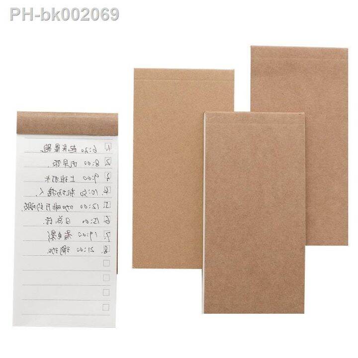 ♦ Tearable Pocket Kraft Paper Memo Pad Notepad Stationery Memo Notes