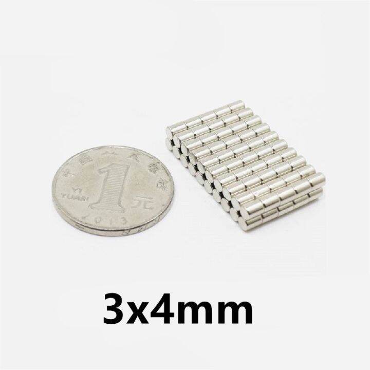 10003000Pcs 3x4 mm mini 3x4mm 3mmx4mm highstrength rare earth