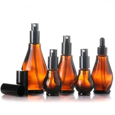 【CW】 10ml-100ml Glass Spray Bottle Dropper Perfume Atomizer Dispenser Vial