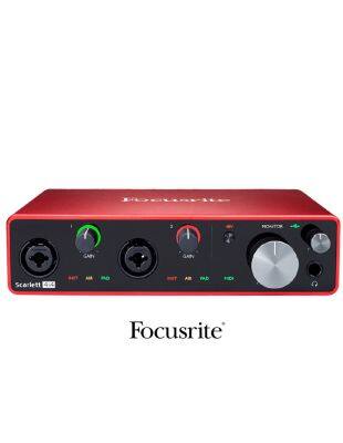 Focusrite  Scarlett 4i4 (3rd Gen) Audio Interface ออดิโออินเทอร์เฟส 4-in/4-out มีปรีแอมป์ในตัว + แถมฟรี Ableton Live Lite 9 & ชุด Plug-in & สาย USB