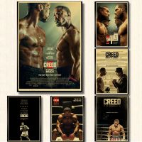 ภาพยนตร์คลาสสิก Creed 2โปสเตอร์ฟิล์มคราฟท์โปสเตอร์ผ้าใบ DIY Vintage Home Room Bar Cafe Cinema Decor Aesthetic Art Wall ภาพวาด New