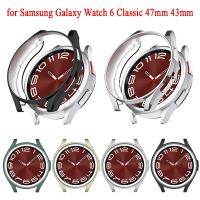 เคสสมาร์ทวอทช์สำหรับ Galaxy Watch 6 Classic 43มม. 47มม. ฝาครอบหน้าจอสำหรับ Watch6แบบคลาสสิก43มม. 47มม.