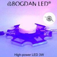 High Power, LED 3W UV แอลอีดีลูกปัด สำหรับงานซ่อมหรืองานDIY ให้ความสว่างสูง ความร้อนต่ำ อายุการใช้งานยาวนาน สินค้าพร้อมส่งในไทย 1แพ็ค / 50LED