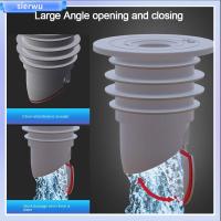 SIERWU มีประโยชน์และดี กระชอนกระชอนกระชอน ป้องกันกลิ่นไม่พึงประสงค์ ตัวหยุดรถ ที่ระบายน้ำฝักบัว ซีลกันรั่ว ปลั๊กท่อน้ำ ฝาปิดท่อระบายน้ำ แหวนปิดผนึกท่อ ท่อระบายน้ำพื้น