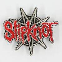 Slipknot Band Rock Band Pins Red Letters Music Metal Brooch Badge Fashion Jewellery Clothes Hat Backpack Accessory Gifts