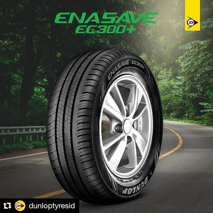 ยางรถยนต์-ขอบ15-dunlop-185-60r15-รุ่น-enasave-ec300-4-เส้น-ยางใหม่ปี-2023