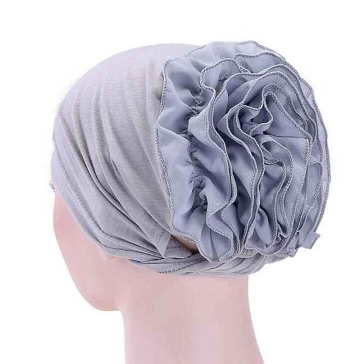 cotton scarf with cap for ladies