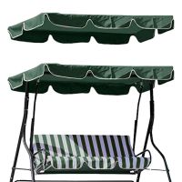 Porch Swing Canopy Replacement Waterproof Swing Cover Washable Swing Canopy Cover Outdoor Park Garden Swing Roof With Seat