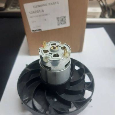 Makita service part no.126231-4 for model CL103/CL107 motor with Fan อะไหล่มอเตอร์ เคื่องดูดฝุ่นไร้สาย รุ่น CL103/CL107 ยี่ห้อ มากีต้า ใช้ประกอบงานซ่อมอะไหล่แท้