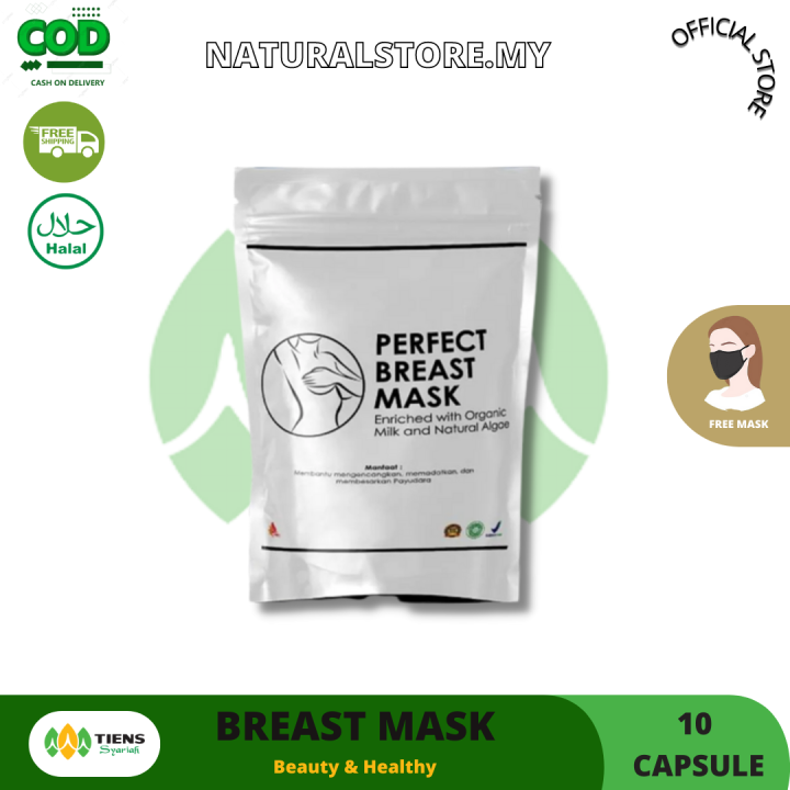 BREAST MASK [KANDUNGAN 20 MASKS] PEMBESAR PAYUDARA - TETEK JADI LEBIH ...