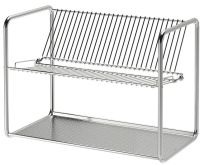 อวร์ดนิ่ง ที่คว่ำจาน, สแตนเลส, 50x27x36 ซม. (ORDNING Dish drainer, stainless steel, 50x27x36 cm)