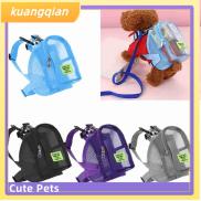 KUANGQIAN Adjustable Walking Training Portable Dog Self Backpack Pet Snack