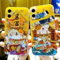 [HOT D] เคสโทรศัพท์นิ่มลายการ์ตูนแมวน่ารักๆเพชรสำหรับ iPhone 14 11 12 13 Pro Max XS Max XR X 8Plus เคสป้องกันเลนส์แบบเต็มฝาหลัง