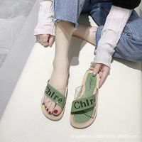 【cw】 Fashion Slippers Flip Flops Slides Indoor Outdoor Shoes Beach Sandals