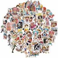 10/30/50/100PCS Cute One Piece Anime Graffiti Stickers Toy DIY Decoration Suitcase Notebook Phone DIY Cartoon Cool Sticker Decal Stickers Labels