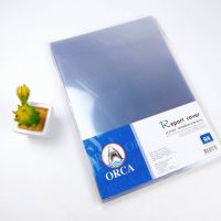 ORCA  ปกใส  ปกใสพลาสติก แผ่นใสทำปกรายงาน ปก อะซิเตรท ปกพลาสติกใส ขนาด A4 (10 แผ่น/แพ็ค) พร้อมส่ง ในไทย