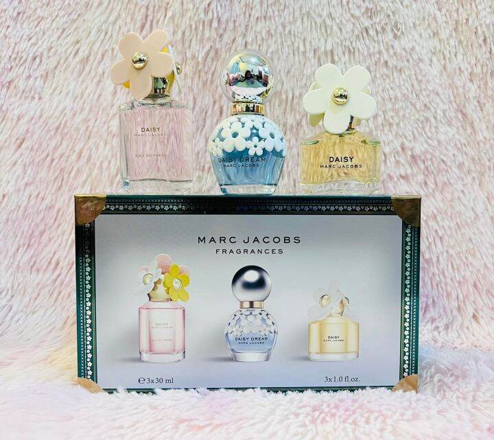 MJ Daisy for women Perfume Set of 3 Travel Size Bottle 30ml each Bottle